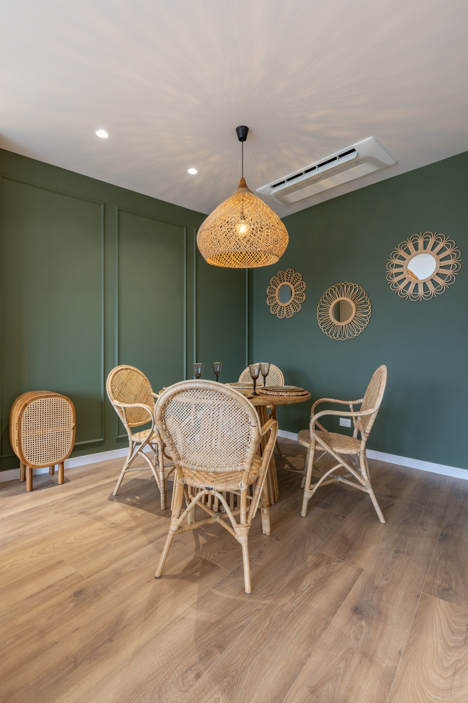 BOHO RATTAN BISTRO CHAIR Thumbnail