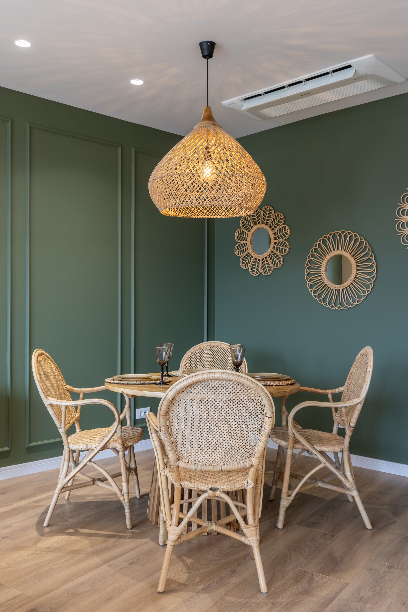 BOHO RATTAN BISTRO CHAIR Thumbnail