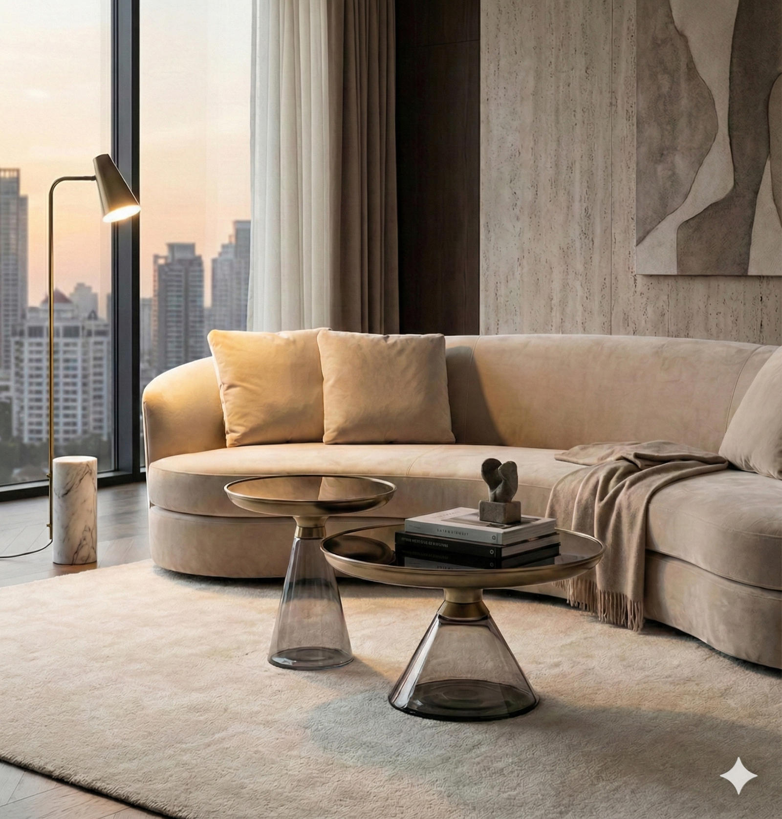 MONO BRASS TABLE SET Thumbnail