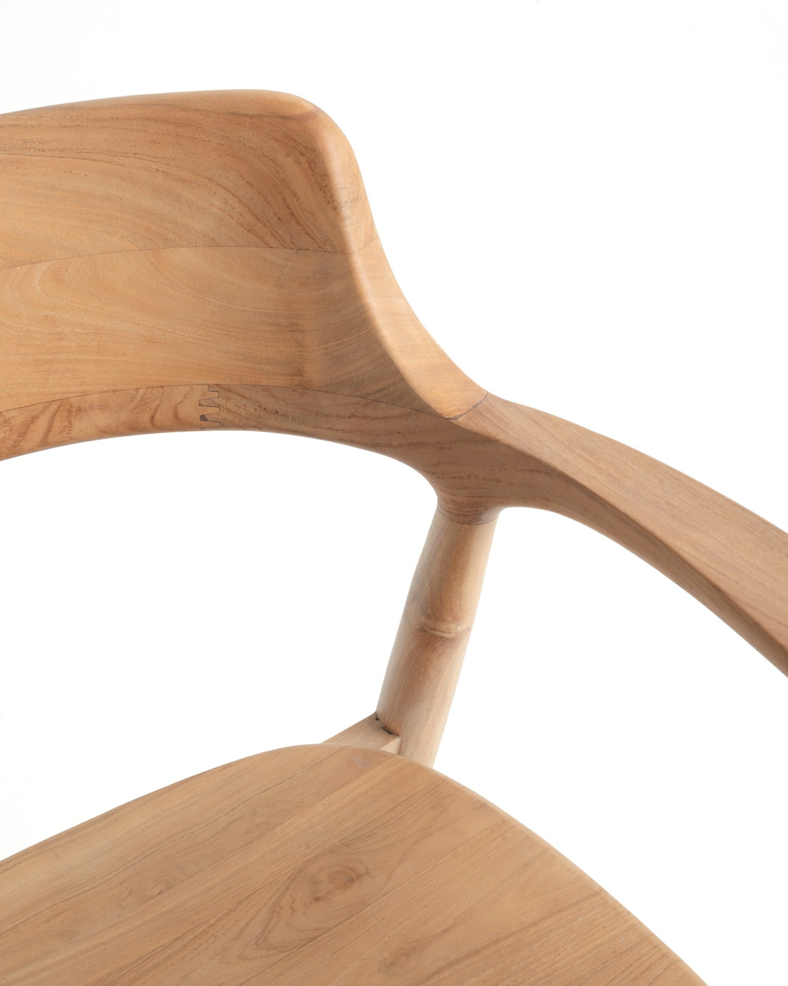 Heroshima Dining Chair - Wooden seat Thumbnail