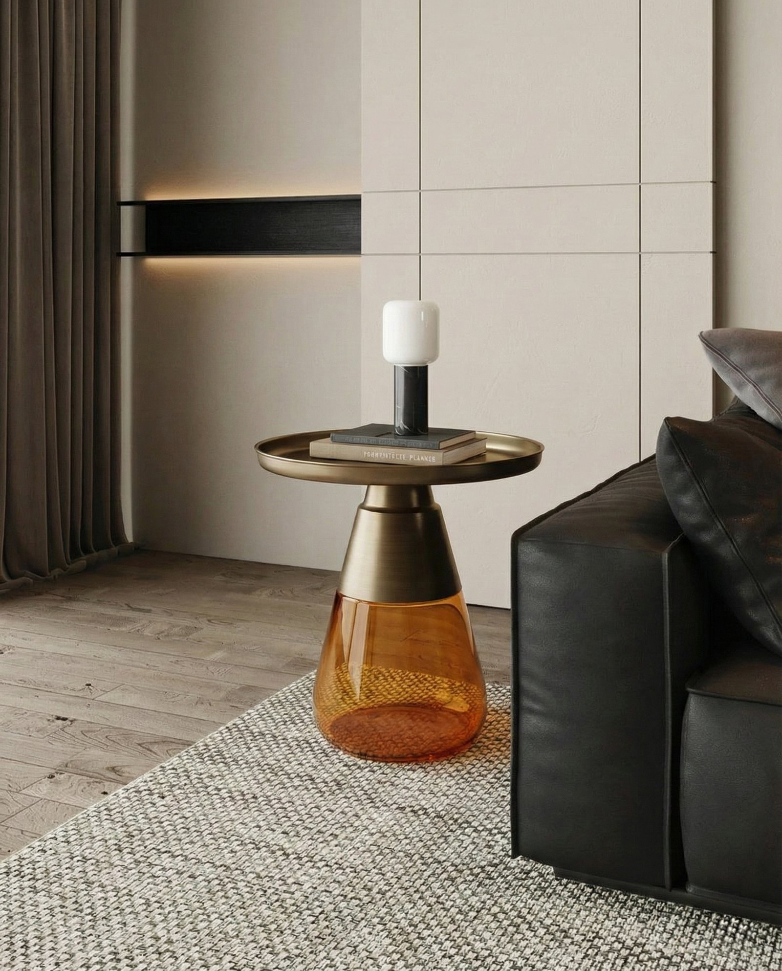 AMBER BRASS Table ( SET) Thumbnail