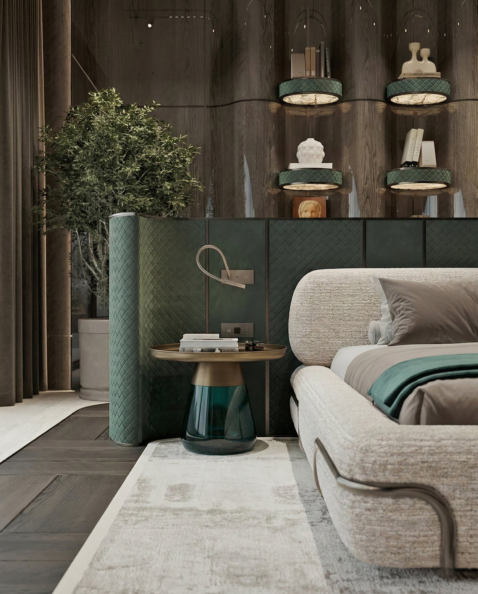 AMBER BRASS Table ( SET) Thumbnail