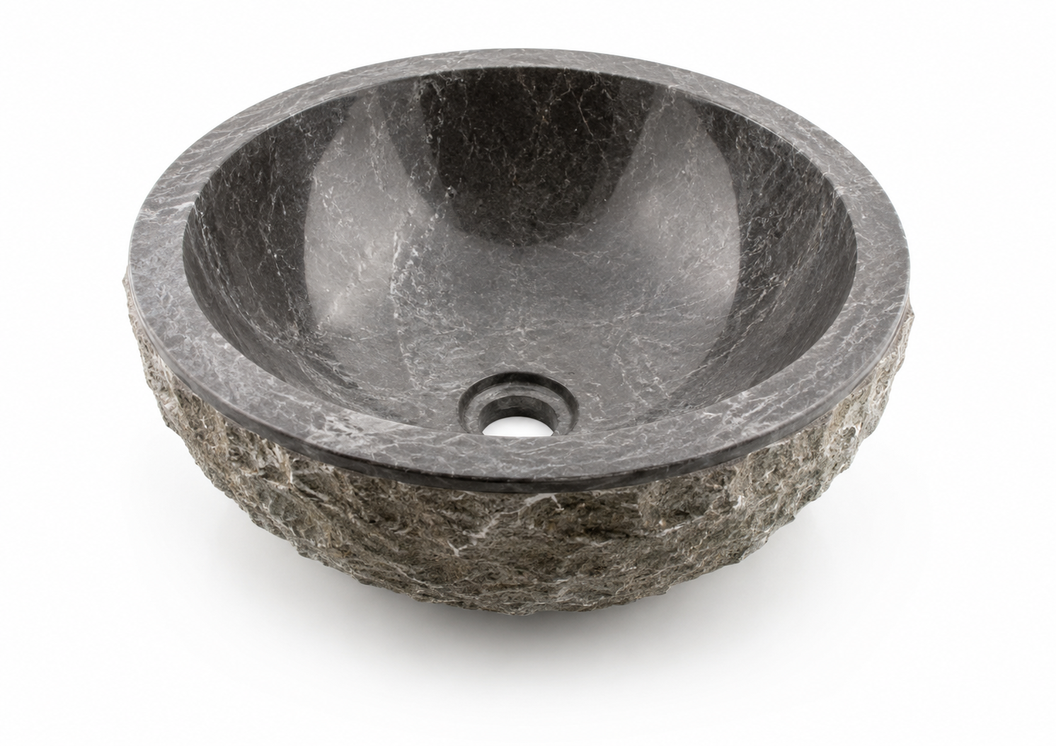MARBLE SINK ROUND MARMO BL NL Thumbnail