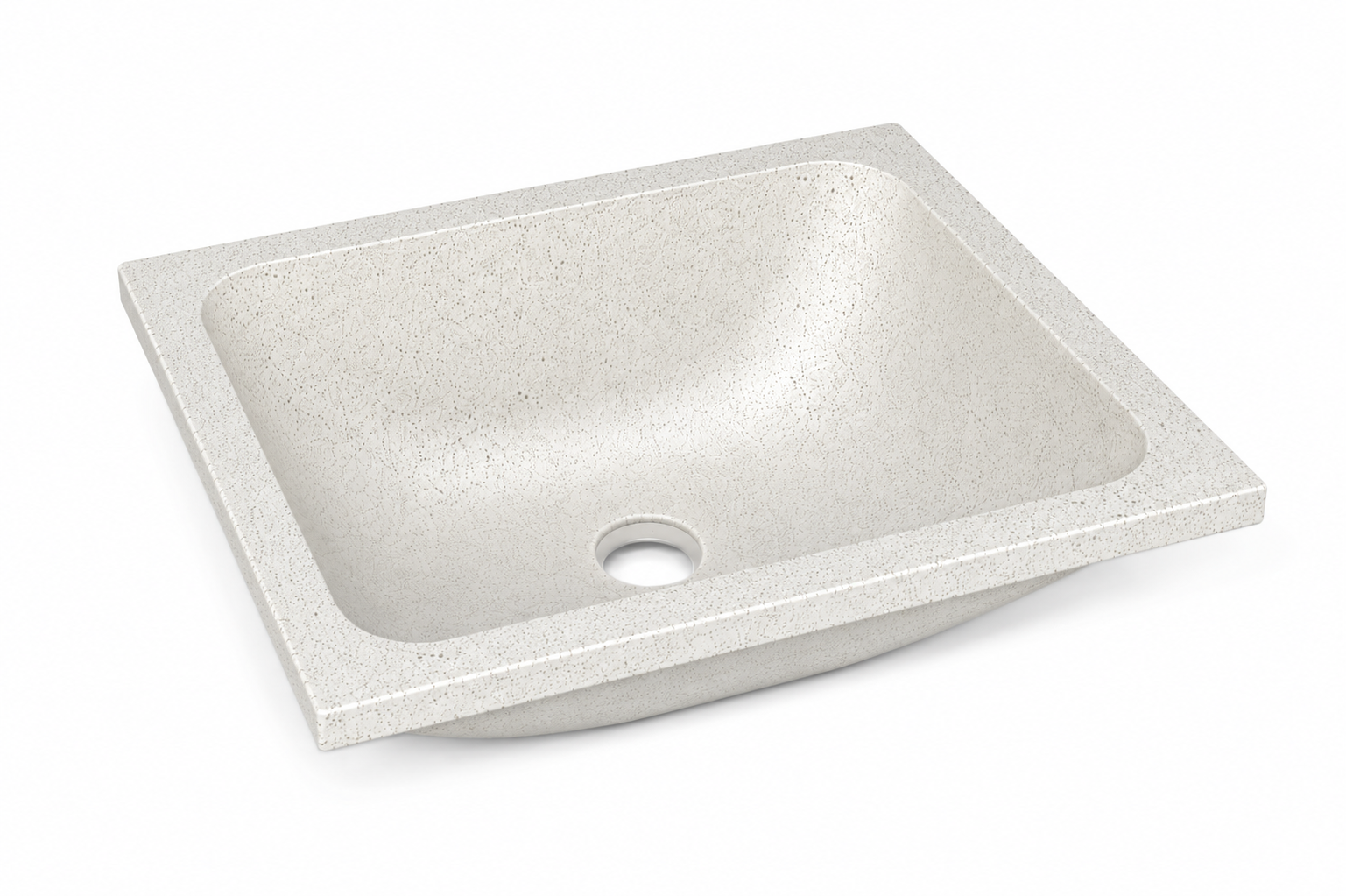 TERRAZO SINK REC WHITE TROTOL Thumbnail
