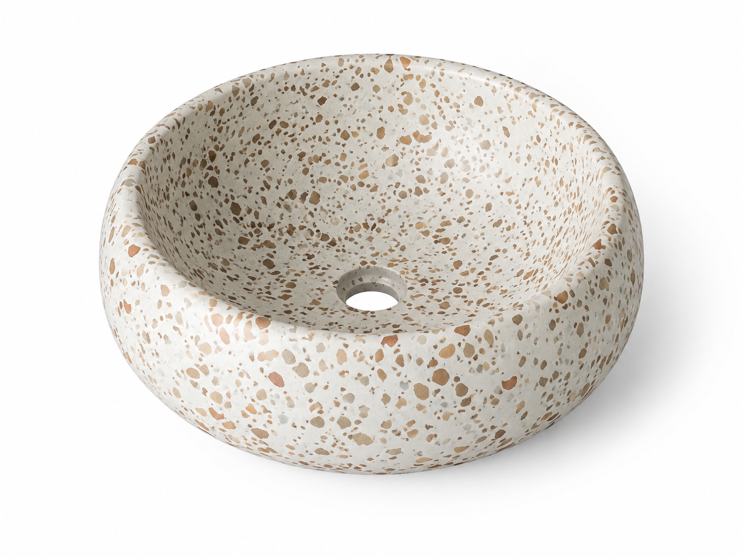 TERRAZO SINK DONUT WHITE TROTOL Thumbnail